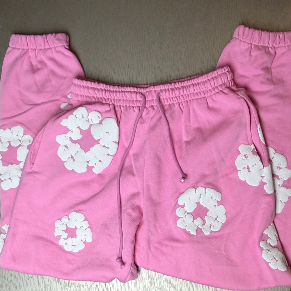 Denim Tears Pink Sweatpants